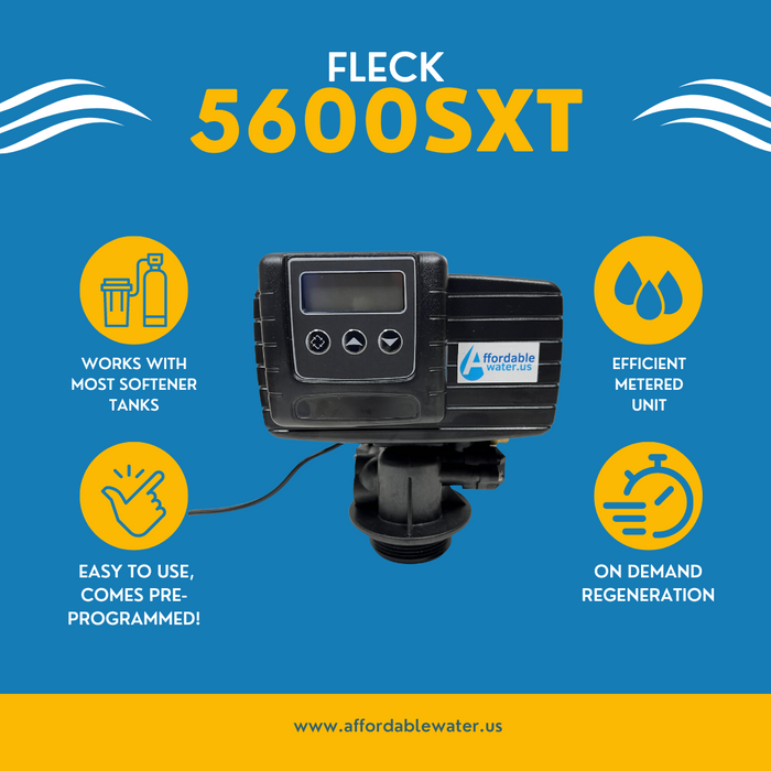 Fleck 5600SXT Digital Metered Softener Control