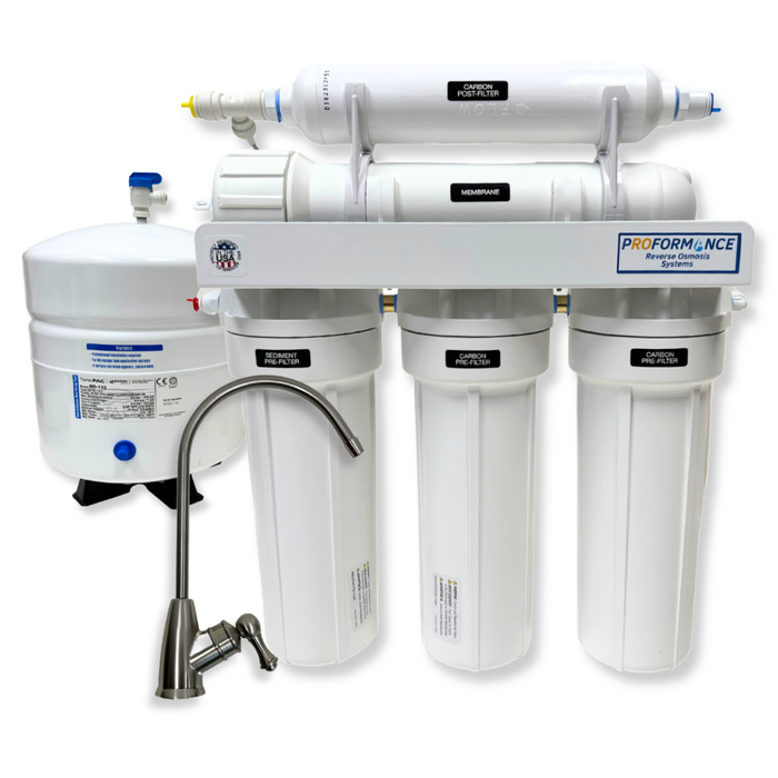 PROformance Reverse Osmosis 5-Stage 100 GPD Drinking Water System - Made in the USA