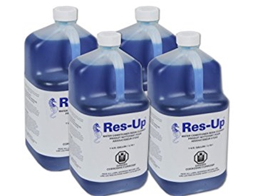 Res-Up Water Softener Cleaner (4x One Gallon Bottles) - Free Shipping