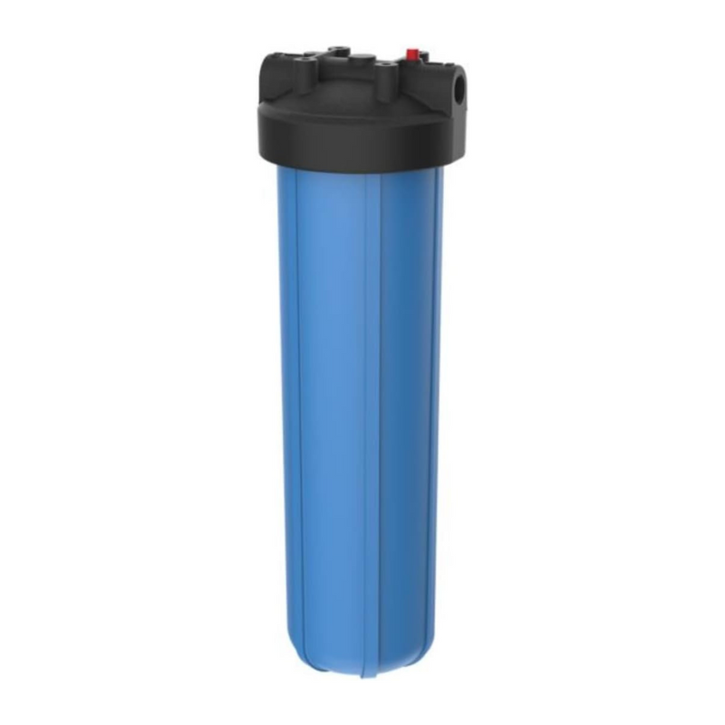 Pentek 20" Big Blue Housing with Pressure Relief, 1" FPT