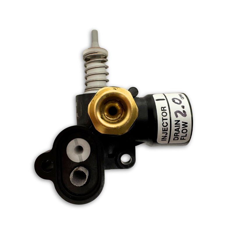 Fleck 5600 Injector Drain Assembly, Fleck P/N 60084-XXXX