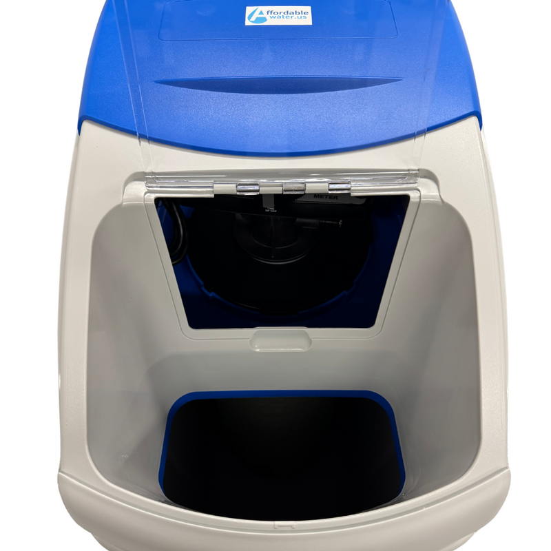 Fleck 5600 Mechanical Analog Metered 32,000 Grain Cabinet Water Softener