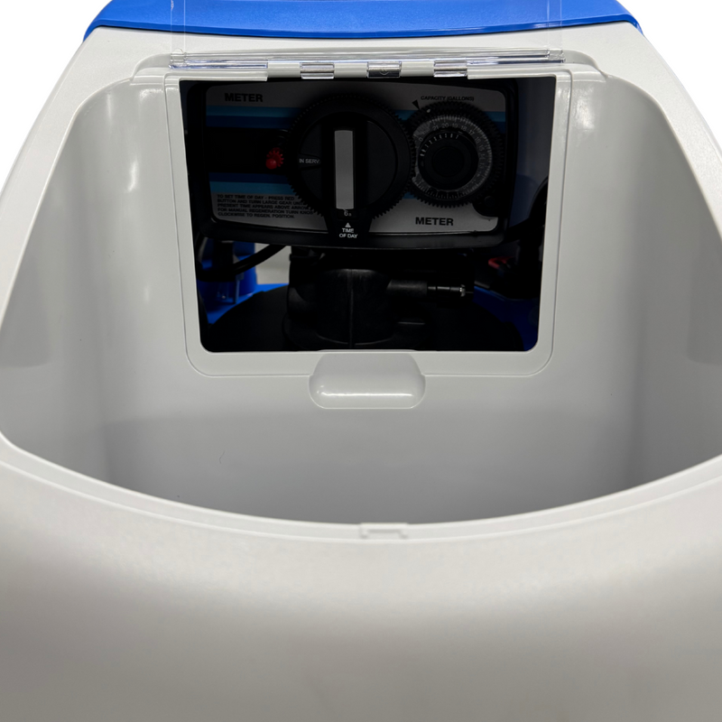 Fleck 5600 Mechanical Analog Metered 32,000 Grain Cabinet Water Softener