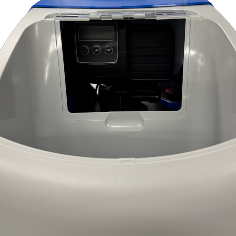 Fleck 5600SXT Digital Metered 32,000 Grain Cabinet Water Softener