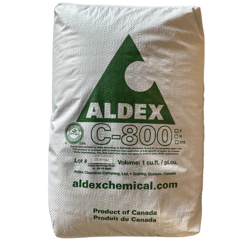 1 Full Cubic Foot Aldex 8% Water Softening Resin