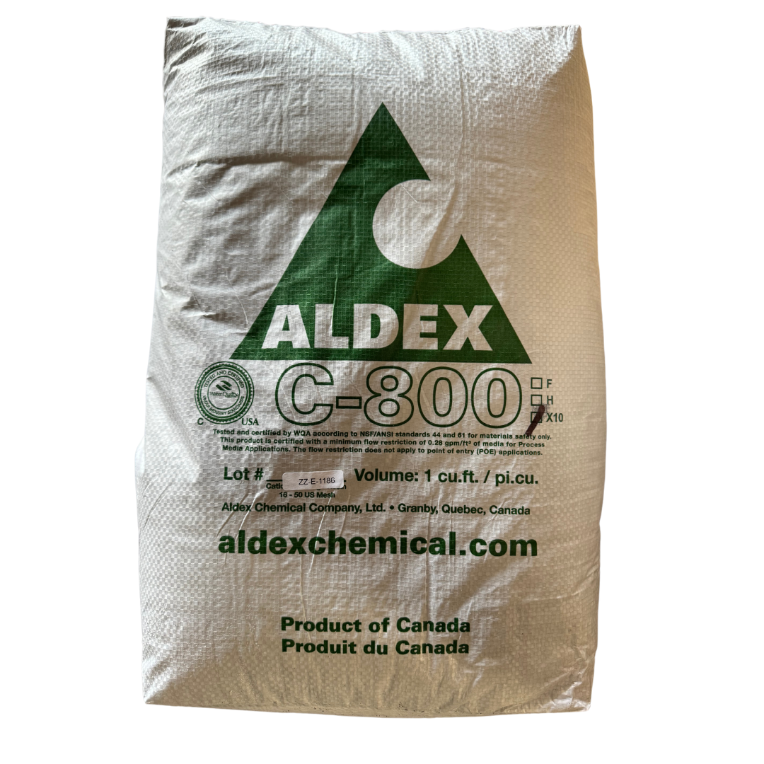 1 Full Cubic Foot 10% Water Softening Resin — Affordablewater.us