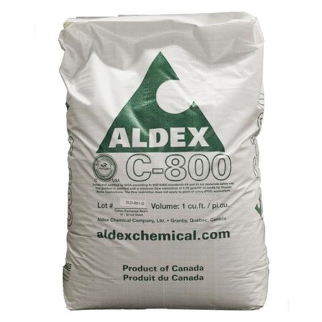 1 Full Cubic Foot 10% Water Softening Resin — Affordablewater.us