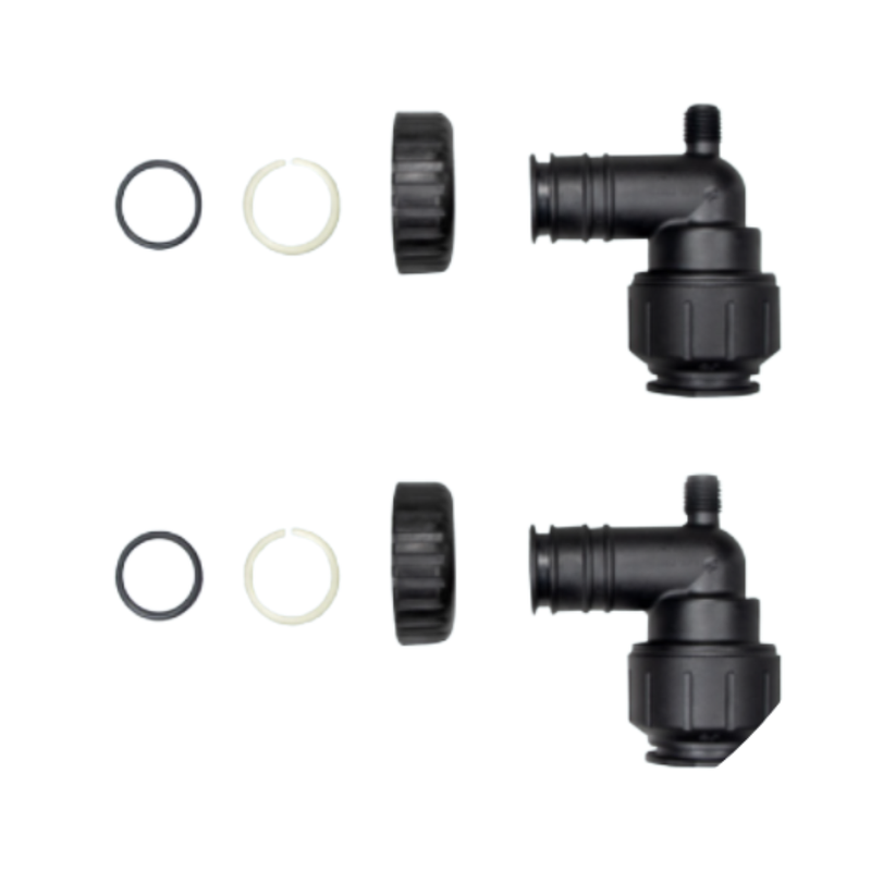 Clack 1" JG Elbow Connectors (V3007-20)