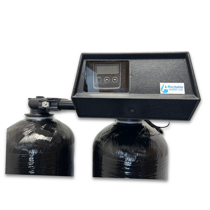 Fleck 9100SXT Twin Water Softener 80,000 Grains @ Tank