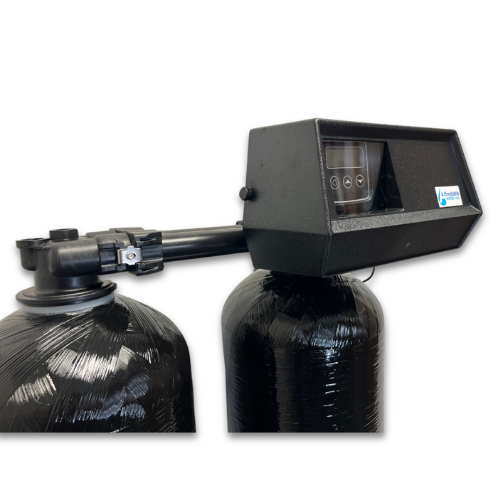 Fleck 9100SXT Twin Water Softener 24,000 Grains @ Tank