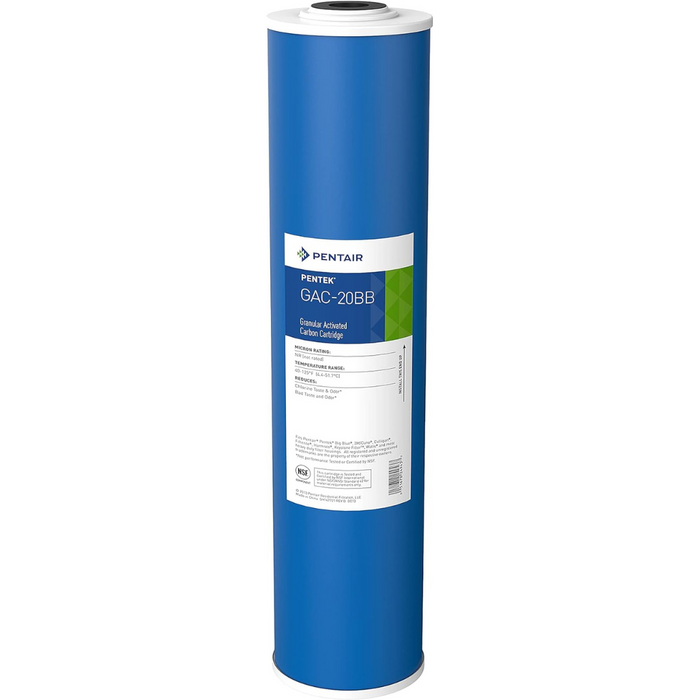 Pentair Pentek GAC-20BB 20" Big Blue Granular Activated Carbon Water Filter Replacement Cartridge