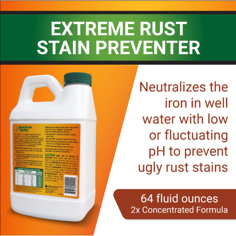 Rid-O-Rust EXTREME Water Concentrated Formula (Four 64 oz Bottles)