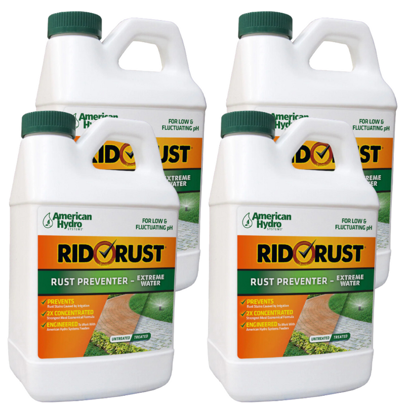 Rid-O-Rust EXTREME Water Concentrated Formula (Four 64 oz Bottles)