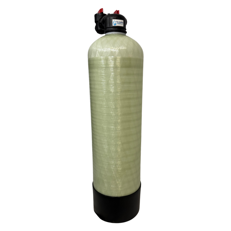 SHORTY Upflow Carbon Filter 1.0 Cubic Foot in 10"x35" Tank