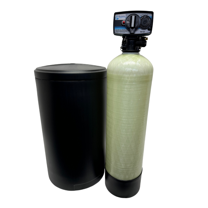 Fleck 5600 SHORTY Compact Mechanical Analog Metered 32,000 Grain Water Softener w/10"x35" Tank (Copy)