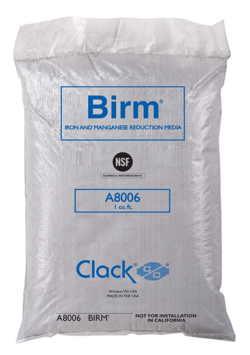 Fleck 5600SXT AIO Birm Iron Filter 1.0 Cubic Foot