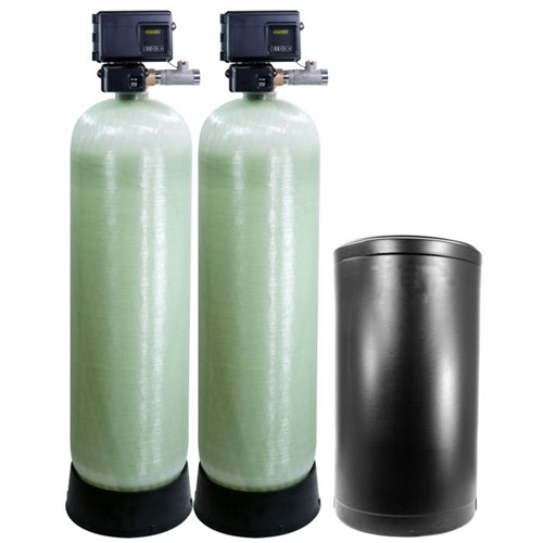 Fleck 2900 2" Alternating DUPLEX Softening System, 224,000 Grains Per Tank